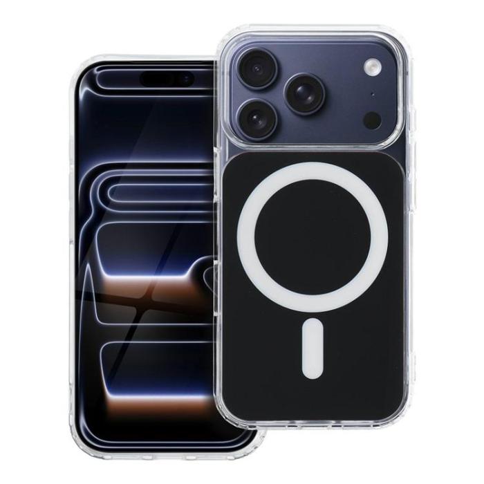 A-One Brand - Mobilskal För Galaxy S26 Plus MagSafe Clear Fusion Mag - Svart