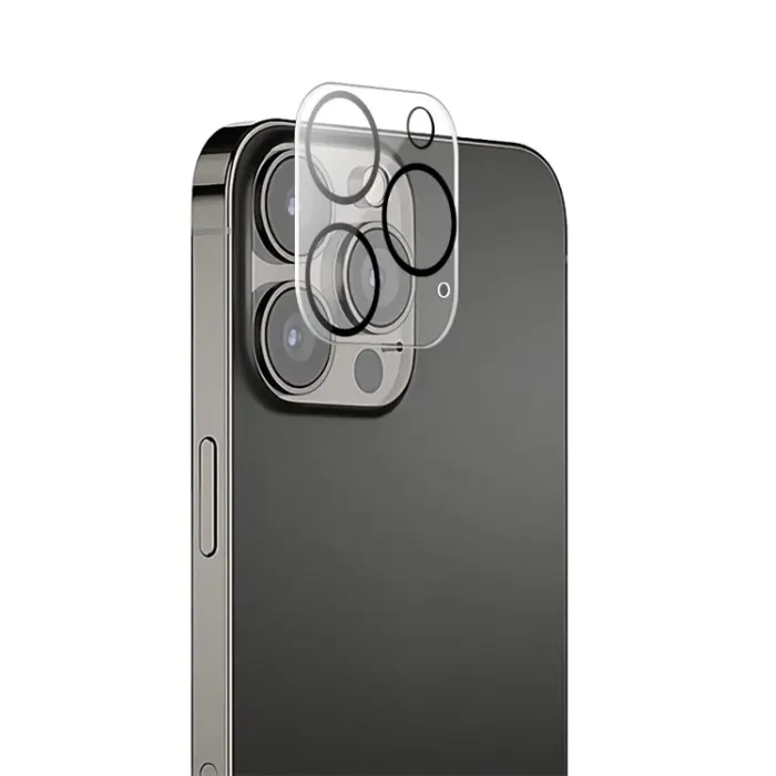 Mocolo - Mocolo iPhone 15 Pro Max Kameralinsskydd i Härdat glas HD