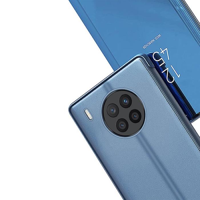 OEM - Huawei Nova 8i Fodral Clear View Flip - Svart