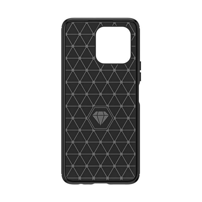 OEM - Huawei Honor X6a Mobilskal Carbon - Svart