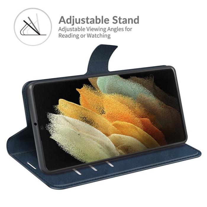 OEM - Flip Folio Fodral Galaxy S22 Plus - Blå