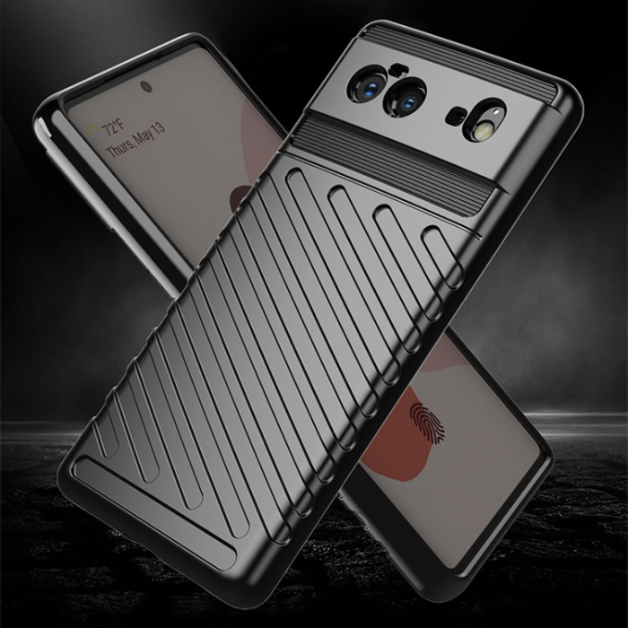 OEM - Google Pixel 6 Mobilskal Thunder Flexible - Svart