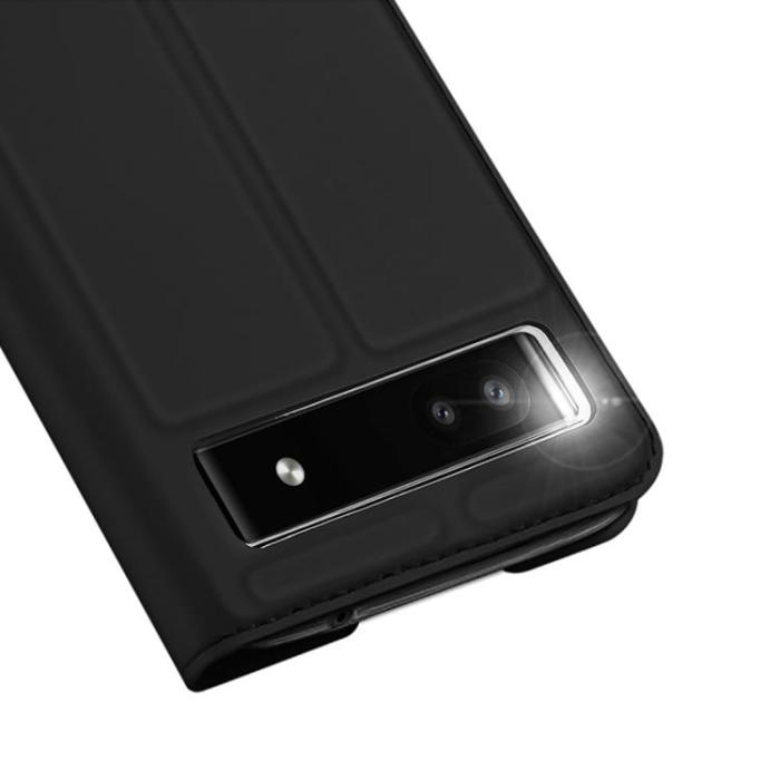 Dux Ducis - Dux Ducis Google Pixel 6a Plånboksfodral Skin Series - Svart