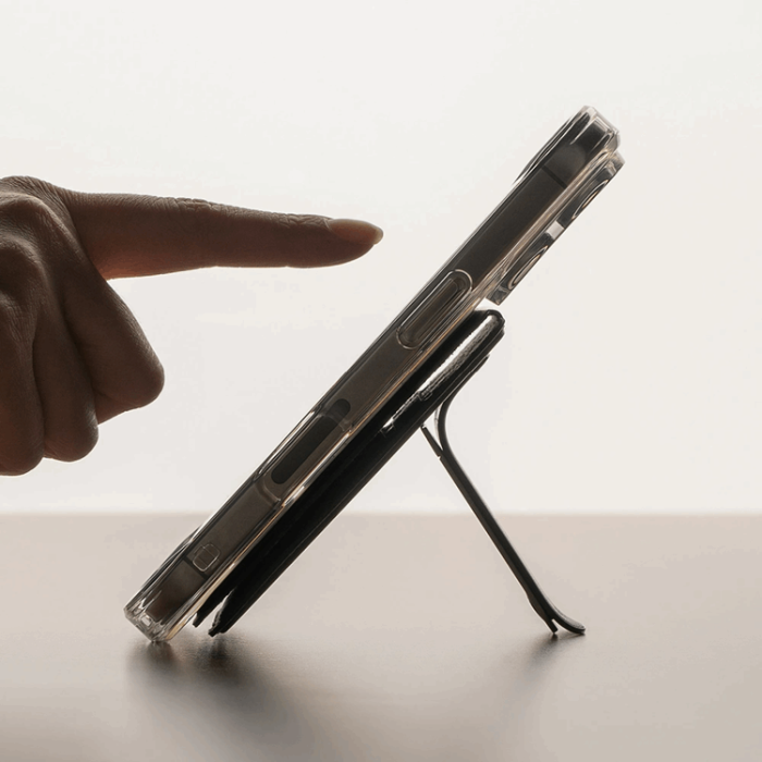 Ringke - Ringke Magsafe Universal Magnetisk Korthållare Slide Grip - Svart