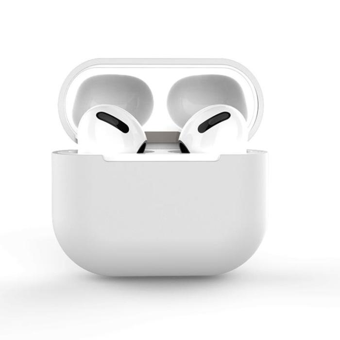 OEM - AirPods 3 Skal Soft Silicone Hörlurar - Vit