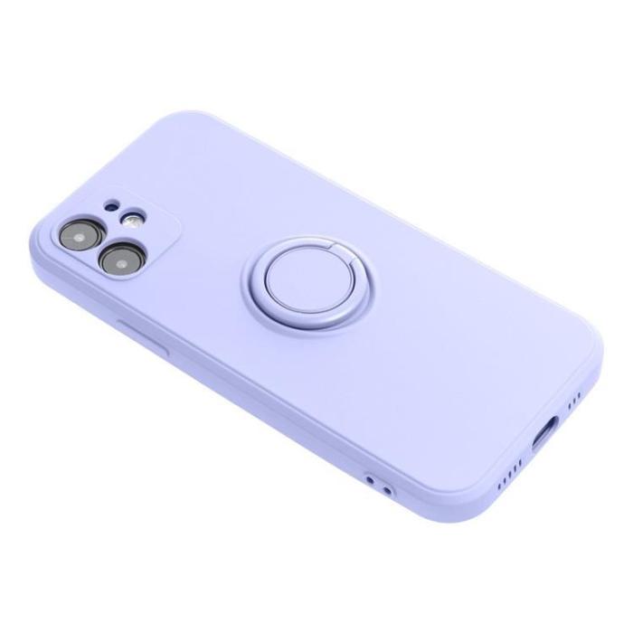 OEM - Xiaomi Redmi 13C/Poco C65 Mobilskal Silikon Ring - Violett
