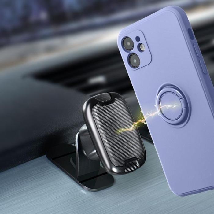 OEM - Xiaomi Redmi 13C/Poco C65 Mobilskal Silikon Ring - Violett