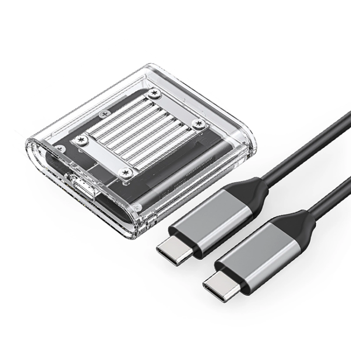 ORICO - Orico Disk Caddy M.2 NVME USB-C 3.2 - Transparent