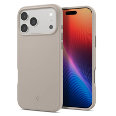 Spigen - Spigen iPhone 17 Pro Max Mobilskal Magsafe Silikon Fit - Stone