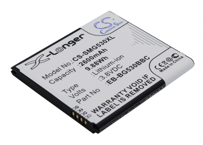UTGATT1 - Batteri till Samsung Galaxy Grand Prime m.fl. 2600mAh, 3.8V