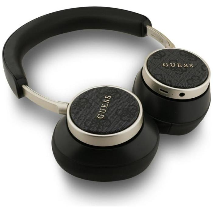Guess - Guess Over-Ear Hörlurar Bluetooth 4G Classic Logo - Svart