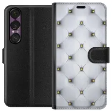 Gustaf - Pl&aring;nboksfodral till Sony Xperia 1 VII med Fancy