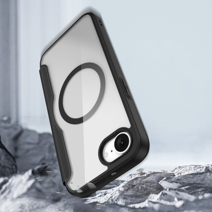 Dux Ducis - Dux Ducis iPhone 16e Plånboksfodral MagSafe Skin X Pro