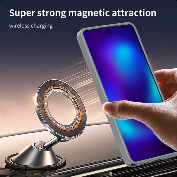 OEM - Mobilskal för Samsung Galaxy S26 Ultra Magnetiskt TPU + PC - Silver