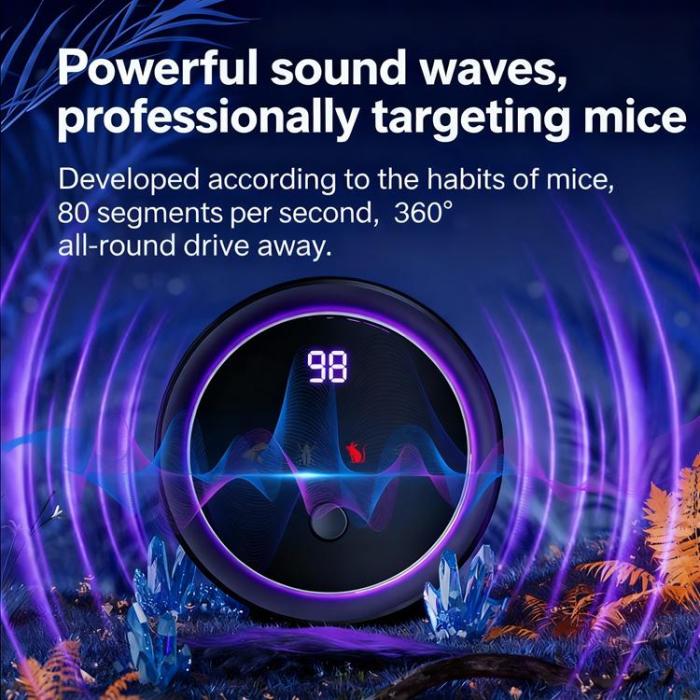 OEM - Ultraljudsskadedjursavvisare Frekvensvariation Gnagare Myggmedel