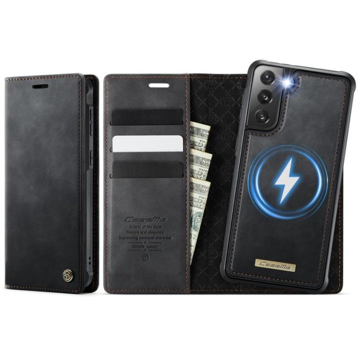 Caseme - CASEME C49 Fodral för Samsung Galaxy S21 5G/4G - Svart