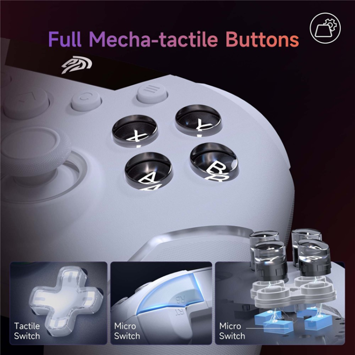 A-One Brand - EASYSMX Spelkontroll Bluetooth 2.4G Trådbunden Programmerbar Gamepad X20