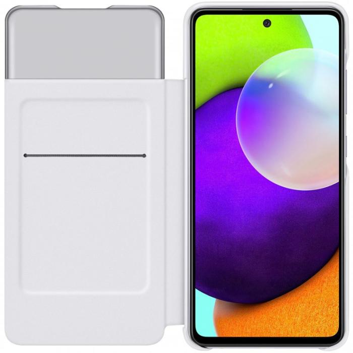 UTGATT5 - Samsung S-View Skal till Samsung Galaxy A52 5G / A52 4G - Vit