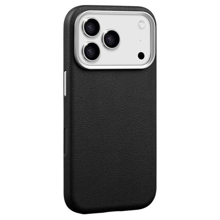 X-Level - X-LEVEL iPhone 17 Pro Fodral MagSafe KonstLäder Svart