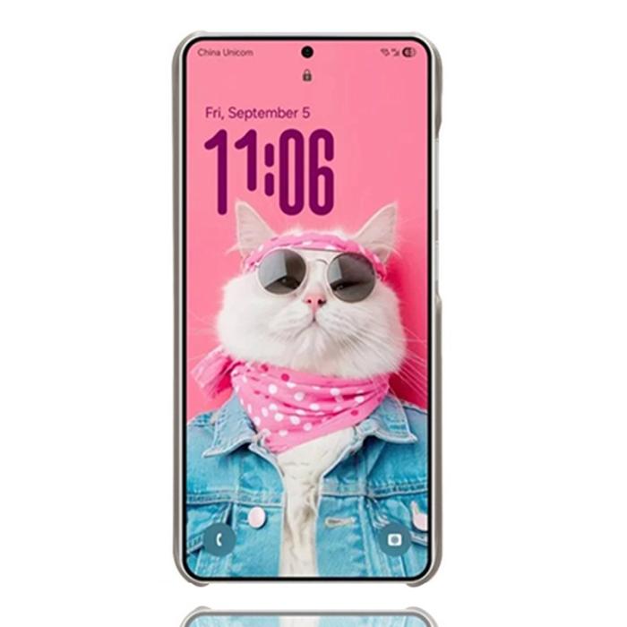 OEM - Samsung Galaxy S26 / S26 Pro Skal PU Läder Hård PC Skydd - Grå