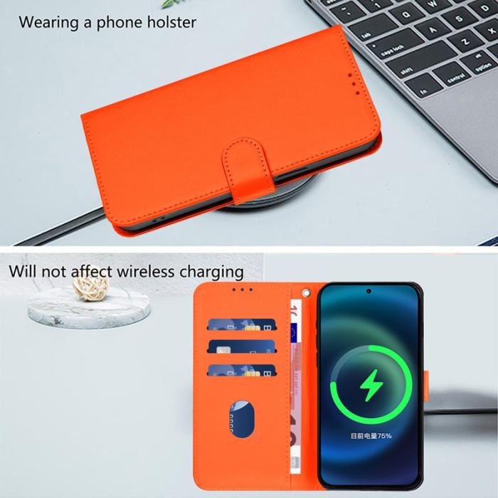 OEM - Samsung Galaxy S26 Ultra Fodral Konstläder - Orange