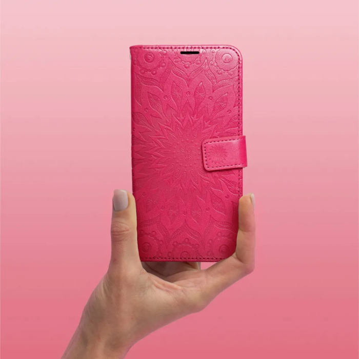 OEM - Galaxy S25 Plus Plånboksfodral Mezzo - Mandala Magenta