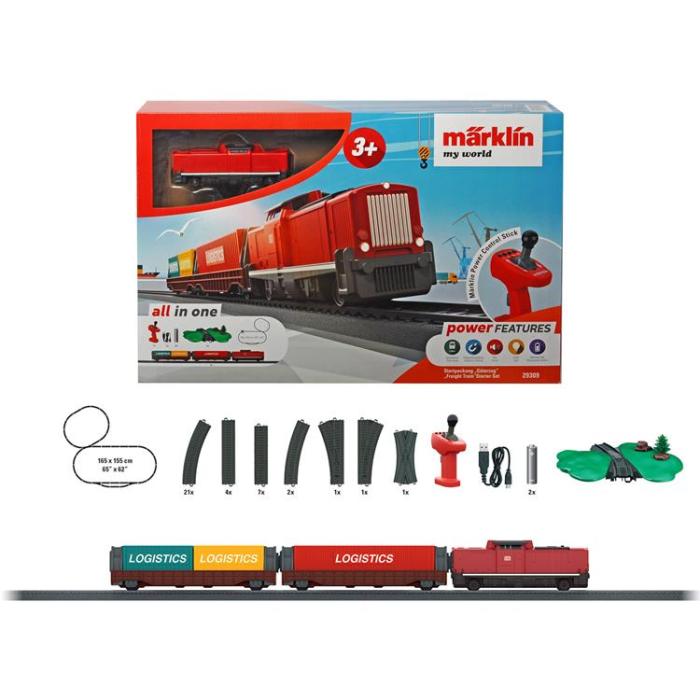 UTGATT5 - MÄRKLIN Starter Set Freight Train