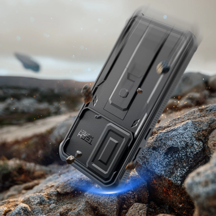 Tech-Protect - [2-Pack] Tech-Protect Mobilskal För Galaxy A57 5G Kevlar Camplus - Svart