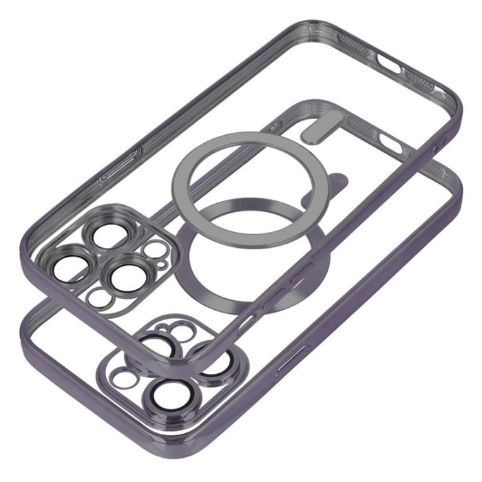OEM - iPhone 15 Plus Mobilskal Magsafe Electro - Svart