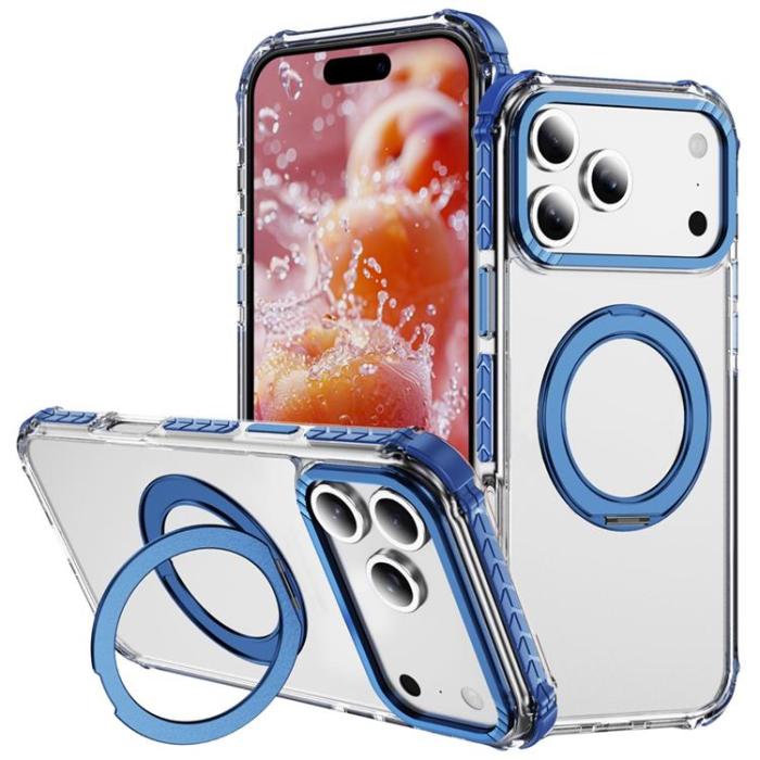 A-One Brand - iPhone 17 Pro Max Mobilskal MagSafe Anti Drop - Blå