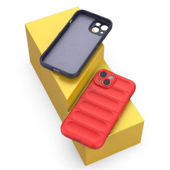 OEM - iPhone 14 Plus Skal Magic Shield Flexible Armored - Mörkblå