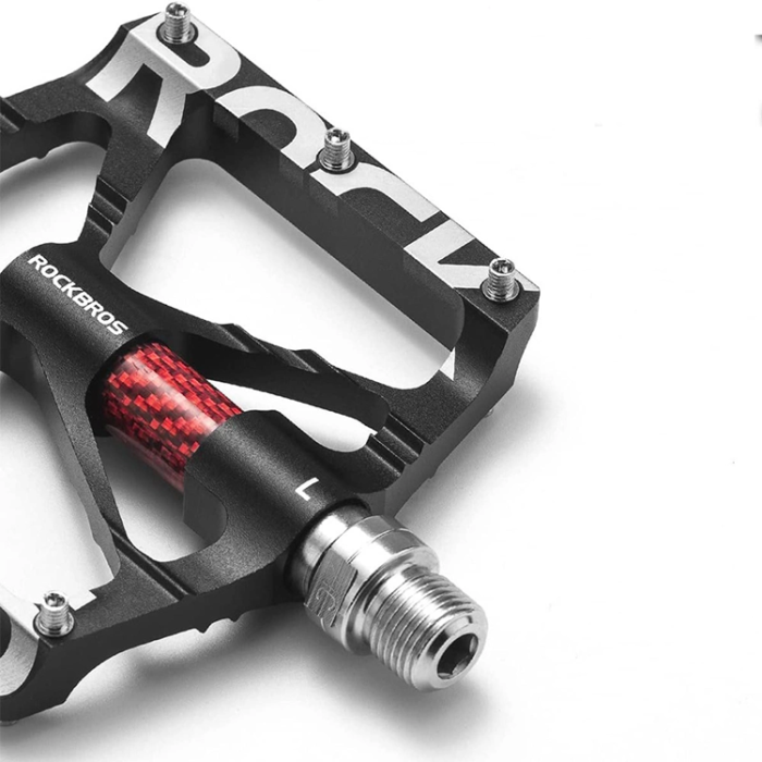 Rockbros - Rockbros Cykelpedalset i aluminiumlegering - Svart