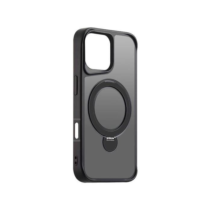 Etteri - Etteri iPhone 16 Plus Mobilskal MagSafe Matt Ring - Svart