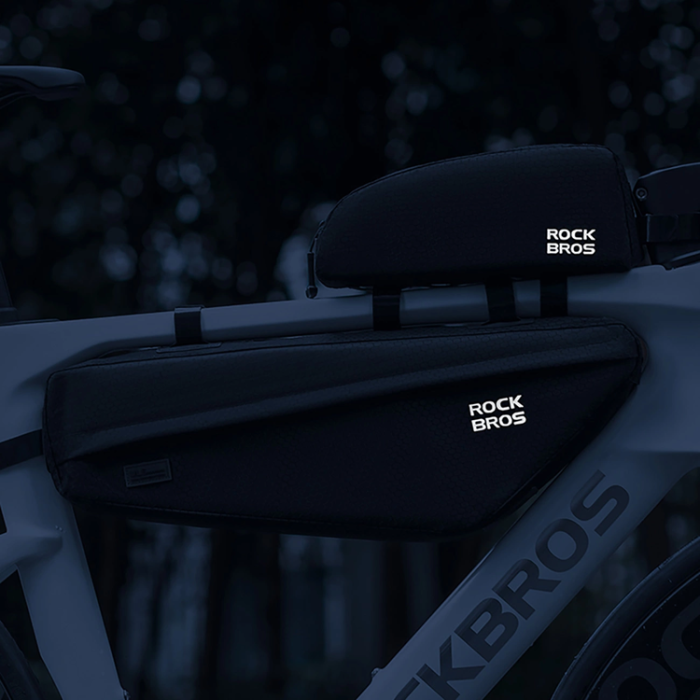 Rockbros - Rockbros Cykelväska för Frame Under Top Tube 2.9L - Svart