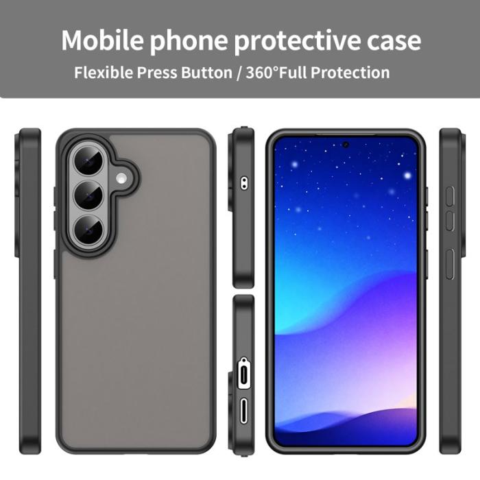 OEM - Samsung Galaxy S26 Skal Touch Matte Anti Drop TPU - Svart