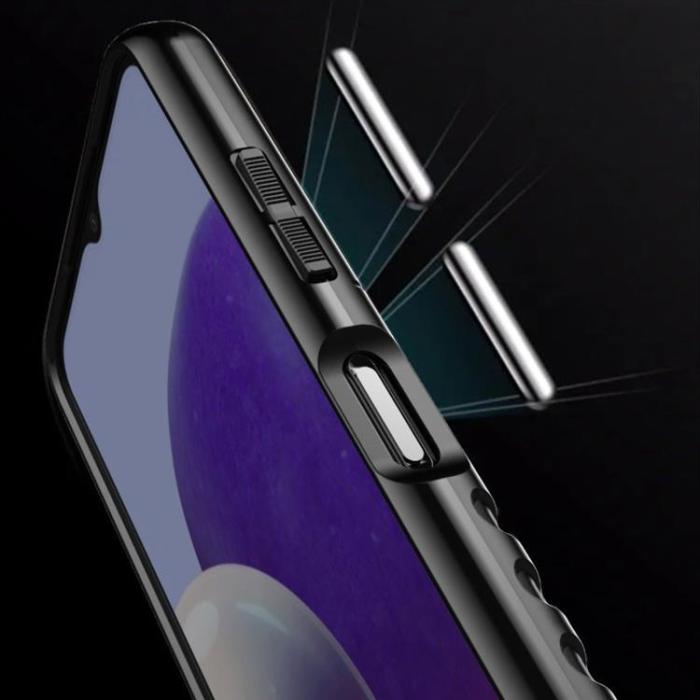 OEM - Thunder Flexible Skal Galaxy A22 - Blå