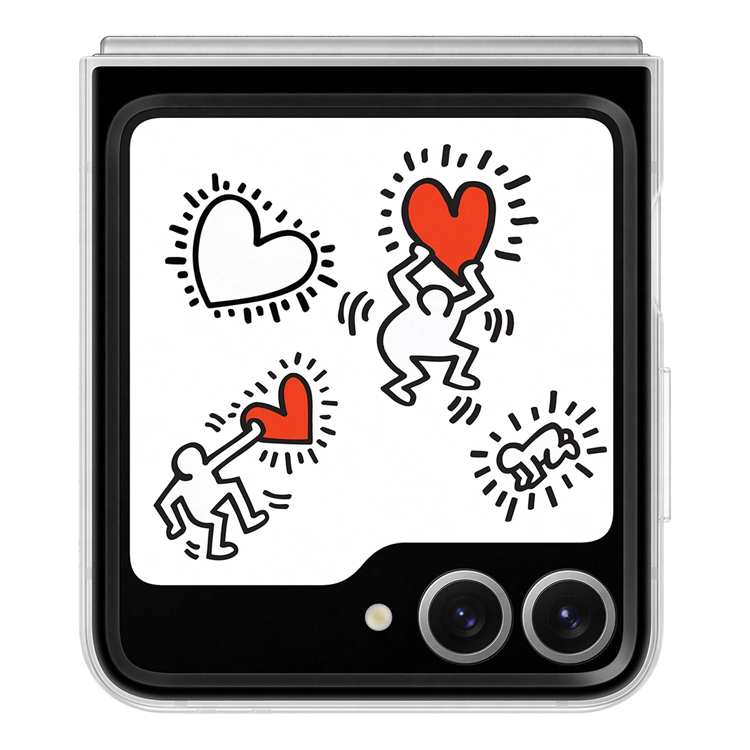 Samsung Galaxy Z Flip 6 Mobilskal Flipsuit - Transparent | 2353 | AlltMobil