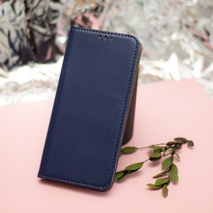 OEM - Xiaomi Redmi Note 14 4G Plånboksfodral Smart Magnetic - Marinblå