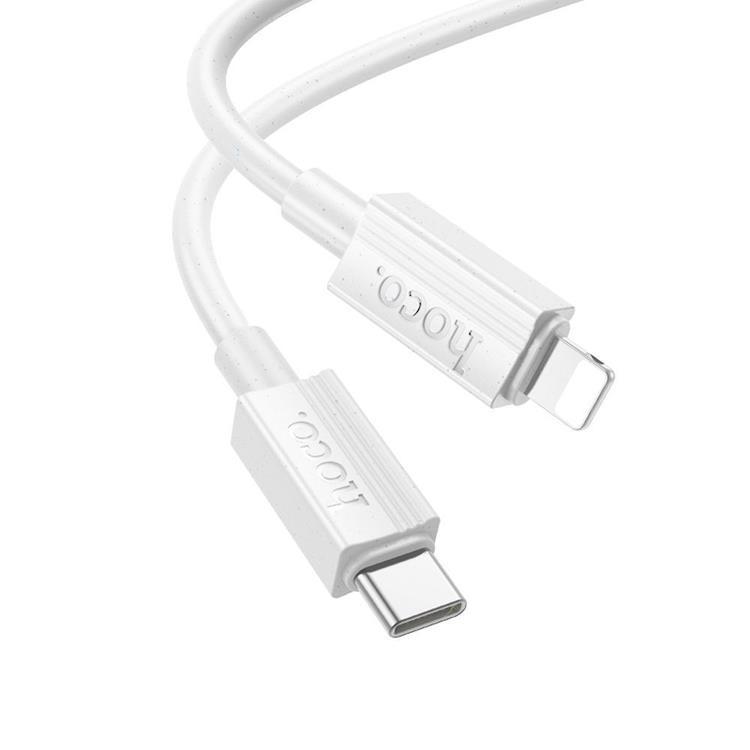 Hoco USB-C Till Lightning 1m Kabel 27W X107 - Vit | 3541 | AlltMobil
