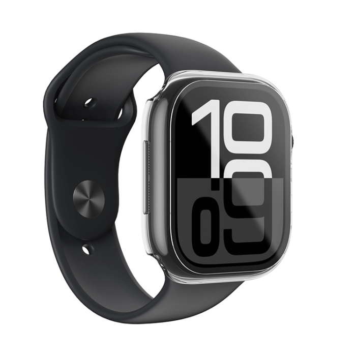AmazingThing - AmazingThing Apple Watch 46mm Skal Radix - Clear