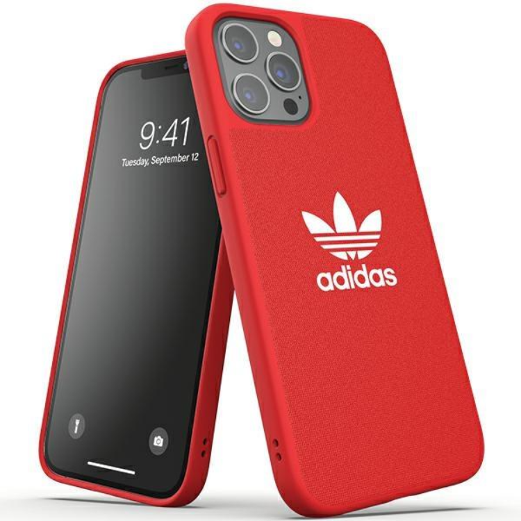 Adidas Mobilskal till iPhone 12 Pro Max Or Molded Canvas - Röd