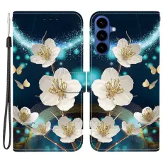 OEM - Samsung Galaxy S26/S26 Pro Pl&aring;nboksfodral M&ouml;nstertryck Konstl&auml;der - Magnolia