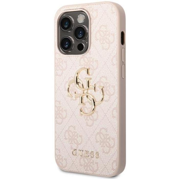 Guess - Guess iPhone 15 Pro Mobilskal Big Metall Logo