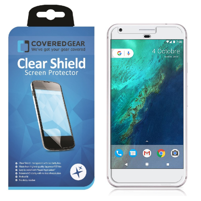 CoveredGear - CoveredGear Skärmskydd av Slitstark Film Google Pixel XL