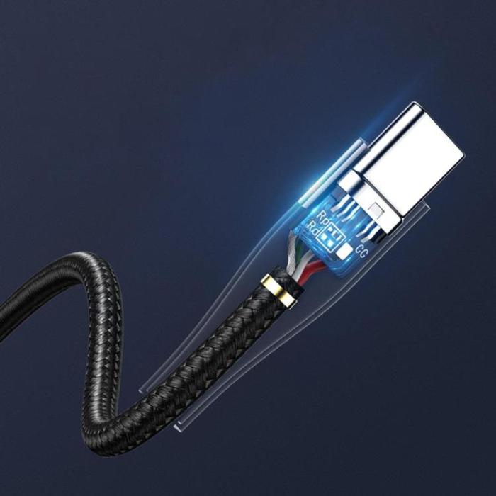 UTGATT5 - Ugreen USB-kabel - USB Typ C Quick Charge 3.0 3A 2m