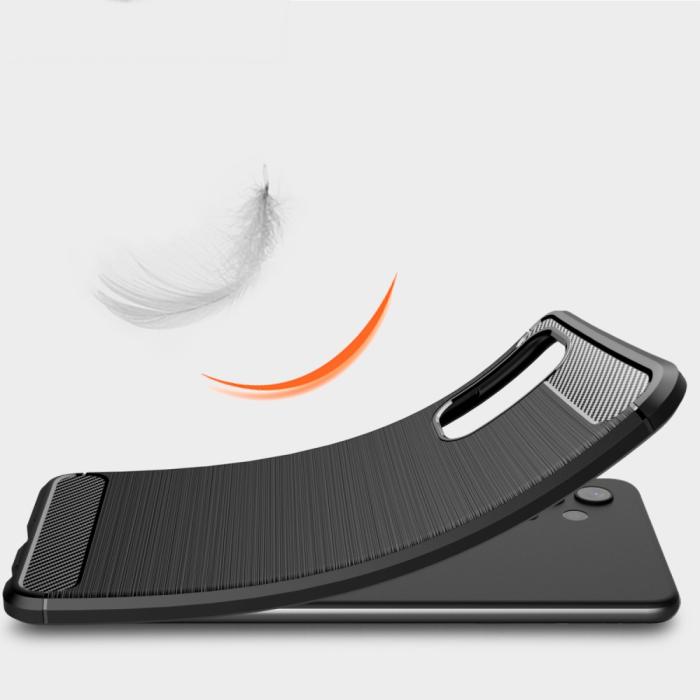 UTGATT - Carbon Fiber Mobilskal till Galaxy A32 5G - Svart