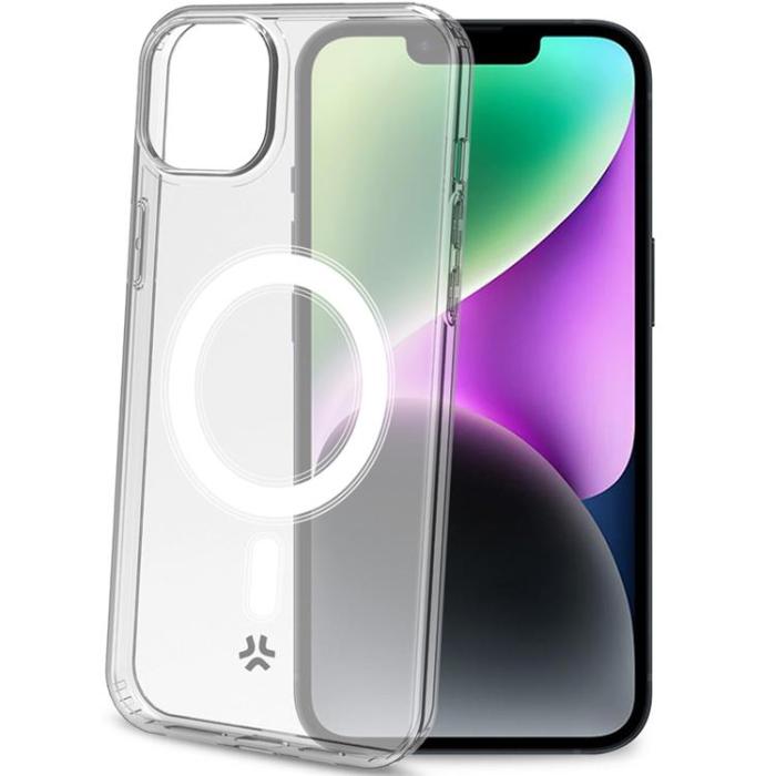 Celly - Celly iPhone 15 Mobilskal Magsafe Gelskin TPU - Clear