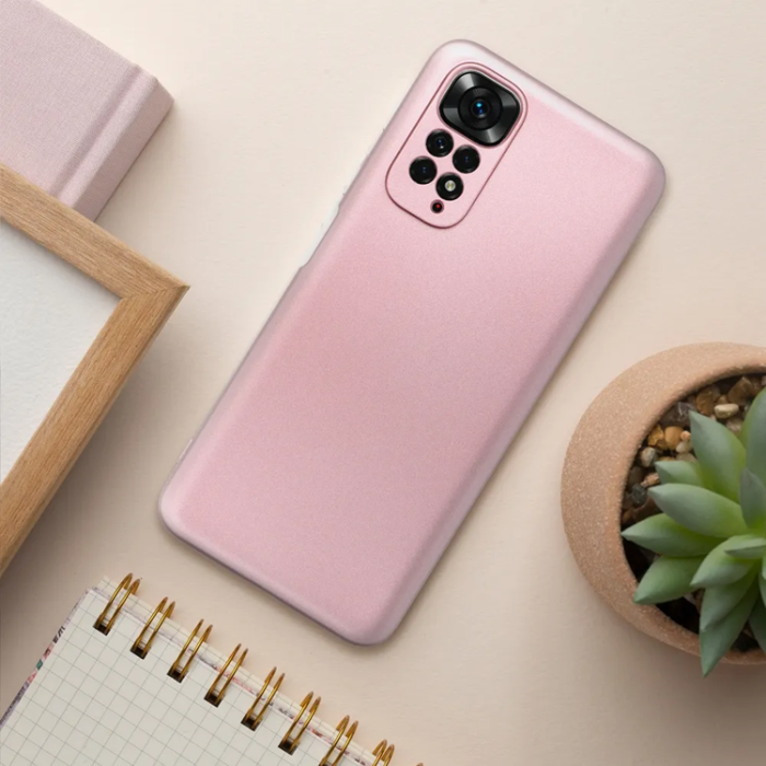 OEM - Xiaomi Redmi 14C Mobilskal Metallic - Rosa
