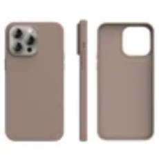 A-One Brand - iPhone 15 Pro Max Mobilskal Ultra Thin Silikon - Chestnut Brun
