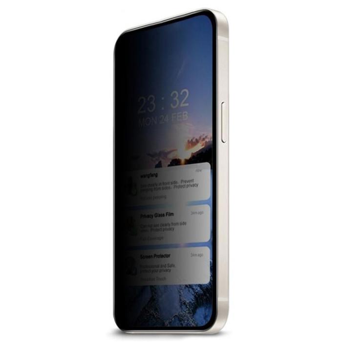 OEM - [1-PACK] Privacy Härdat Glas Skärmskydd Galaxy S24 Plus